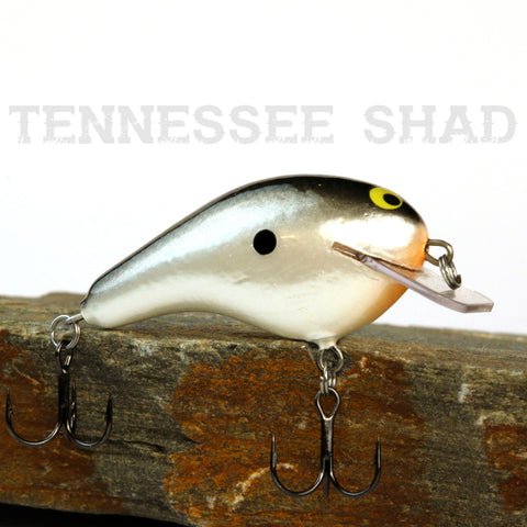 Old School Balsa Square Bill 2 in Tennessee Shad
